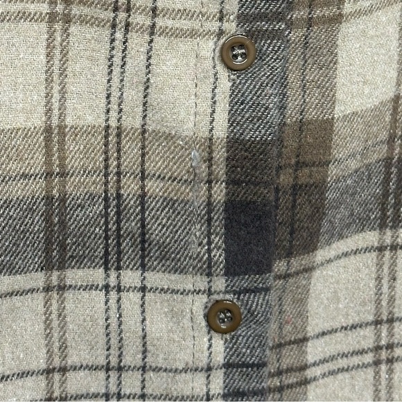 SHEIN Dazy Brown Plaid Flannel Shirt - Size M - Picture 6 of 6